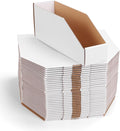 ZBEIVAN Cardboard Storage Bins Boxes 35 Packs 12x3x4.5 Inches, Easy Assembly by ZBEIVAN