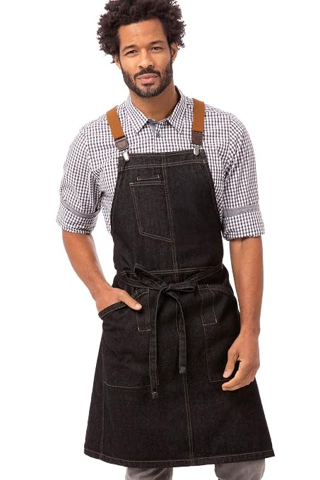 Chef Works Unisex Berkeley Bib Apron, One Size by ChefWorks