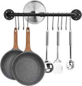 Toplife 23.7 inch Pot Rack, Kitchen Wall Mounted Detachable Pan Lid Utensils by Toplife