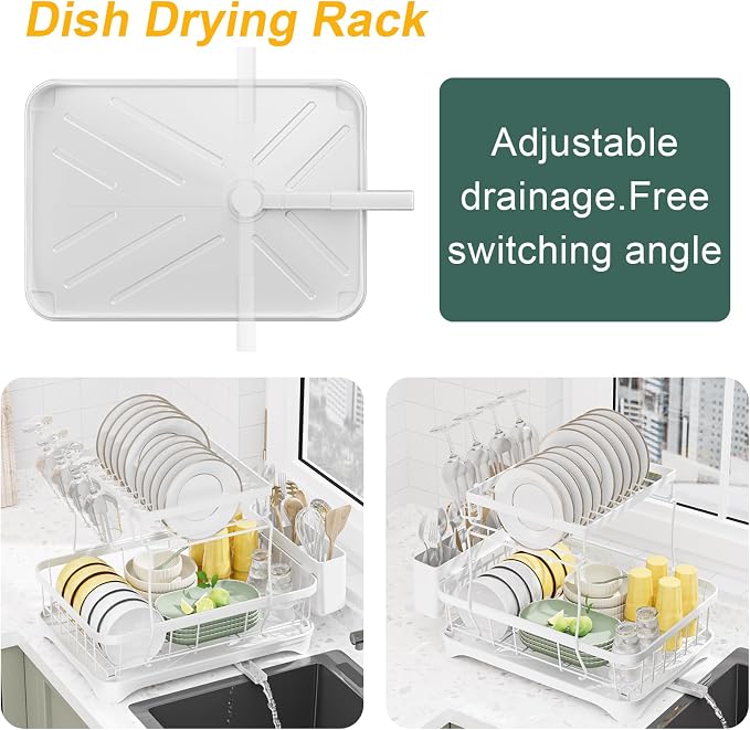 LIYI Dish Drying Rack, Large Dish Rack - Image 2