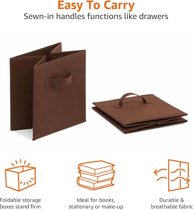 Amazon Basics Collapsible Fabric Storage Bins - Image 4