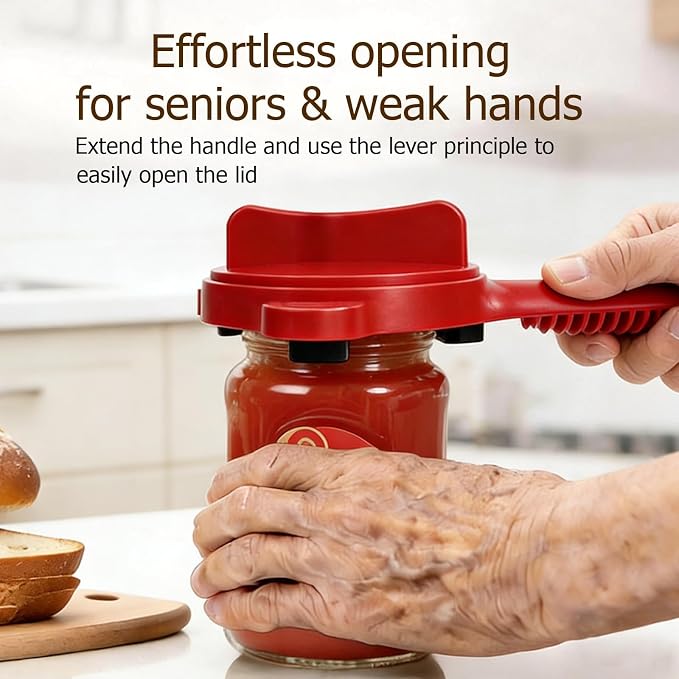 4-in-1 Jar Opener, Adjustable Jar Opener - Image 5