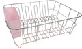 Dish Drying Rack & Cutlery Holder 2 Piece Set by SweetHomeCollection
