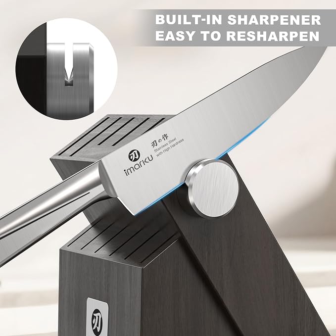 imarku Japanese High Carbon Stainless Steel Knife Set - Image 6