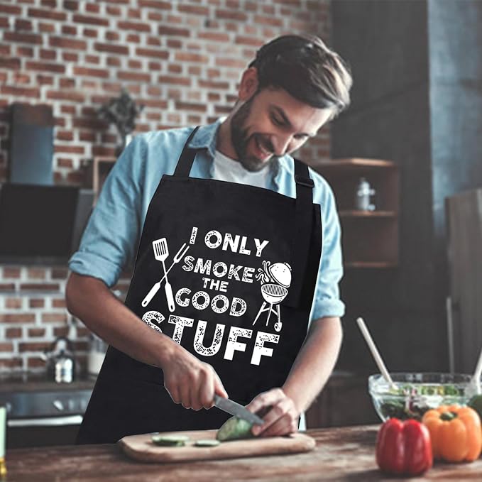 ONFAON Funny Apron for Men Women, Father's Day Gifts, Gifts for Mom, Birthday - Image 7