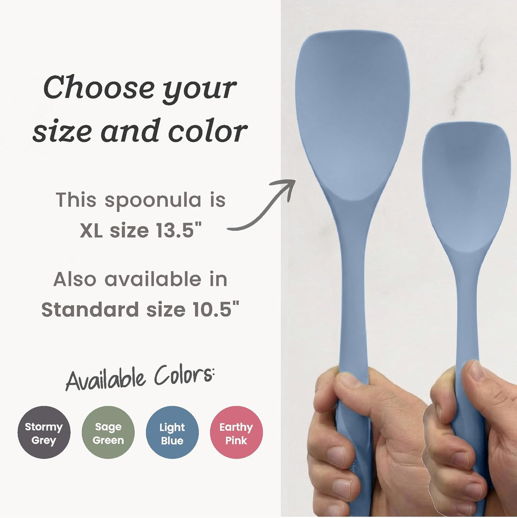 StarPack XL Spoonula The All-Rounder 13.5 Inch - LFGB Silicone Spoon