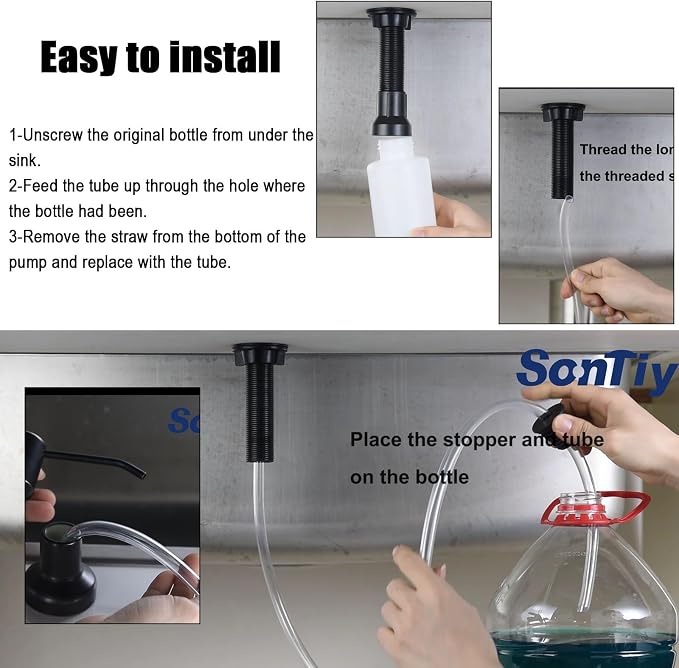 Sink Soap Dispenser Extension Tube Kit - Image 6