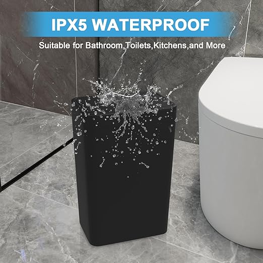 Naisu 2 Pack 4 Gal Bathroom Trash Can - Image 4