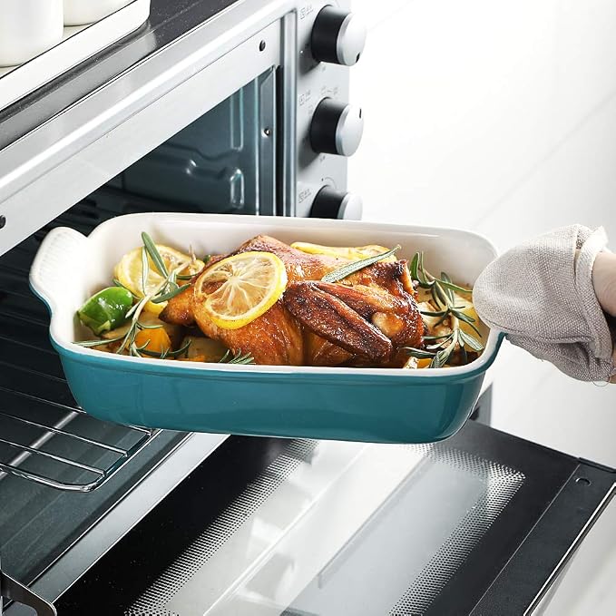 Sweejar Baking Pans Set, Ceramic 9x13 Baking Dish - Image 4