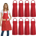 DUSKCOVE 8 Pack Bib Aprons Bulk by DUSKCOVE