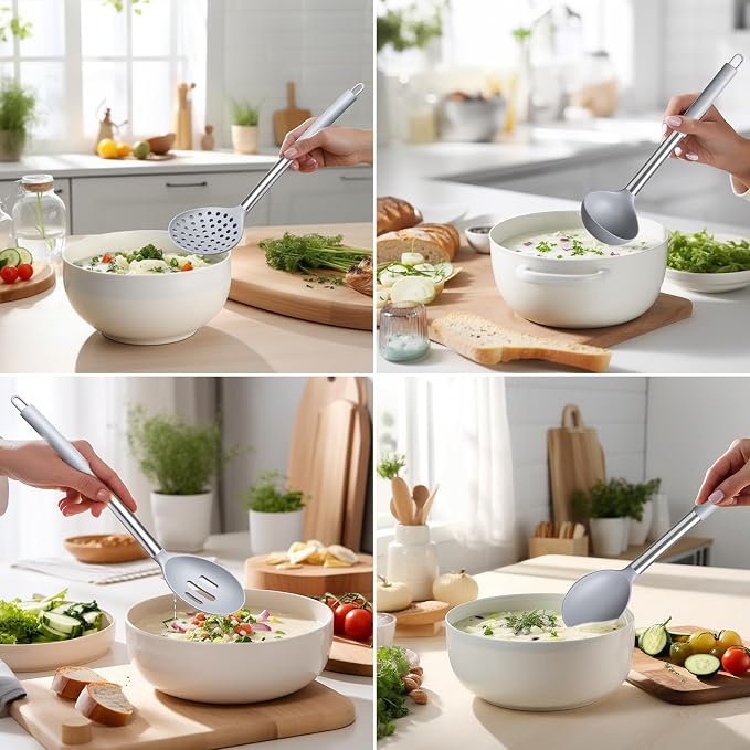 Silicone Kitchen Utensils Set - Image 5