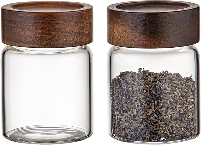 6 pc Glass Spice jars Glass Jars - Image 8