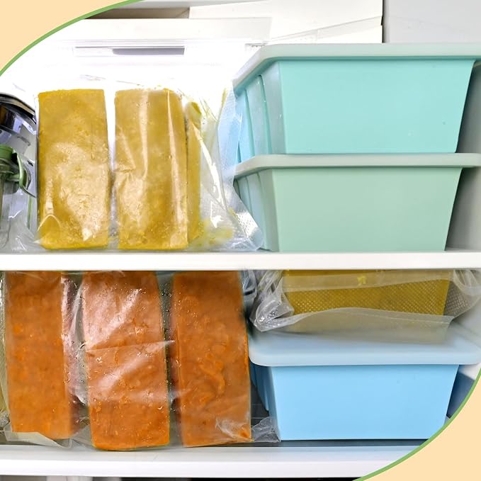Silicone Freezer Tray for Sauce Cube: GGOW Silicone Freezing Tray for Soup - Image 7