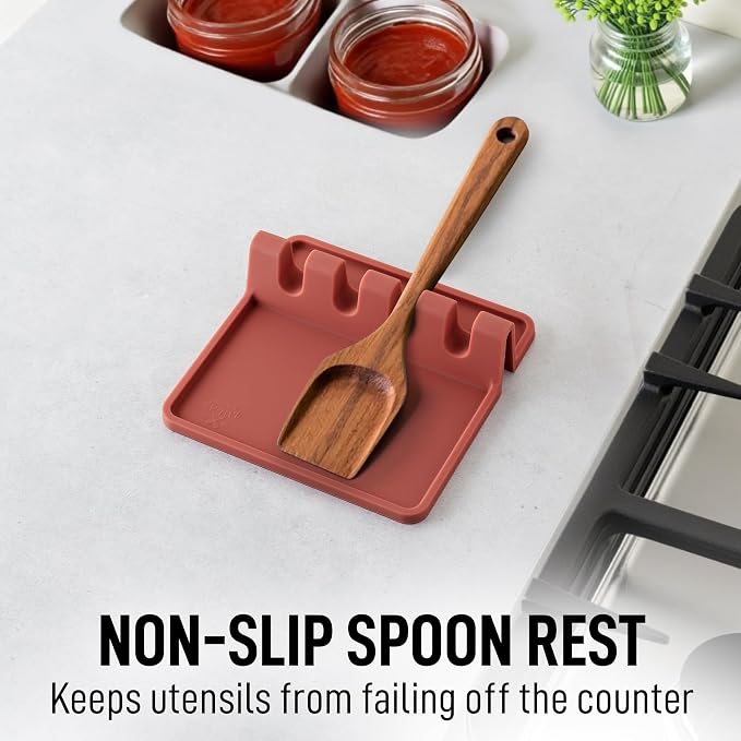 Zulay Kitchen Silicone Utensil Rest - Image 4
