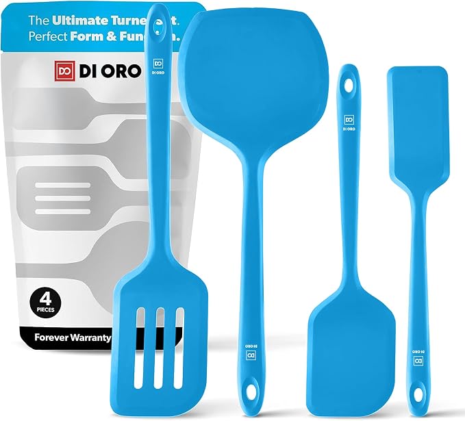New DI ORO Silicone Turner Spatula Set by DIORO