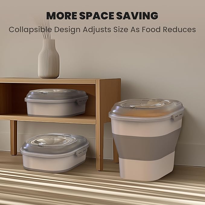 32-35 Lbs Dog Food Storage Container, Collapsible Dog Food Container - Image 6