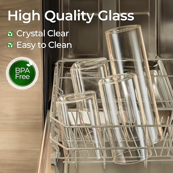 ComSaf 1.9 Qt Glass Storage Containers - Image 4