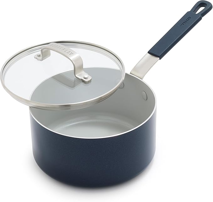 GreenPan x Bobby Flay 2.5QT Nonstick Saucepan by GreenPan