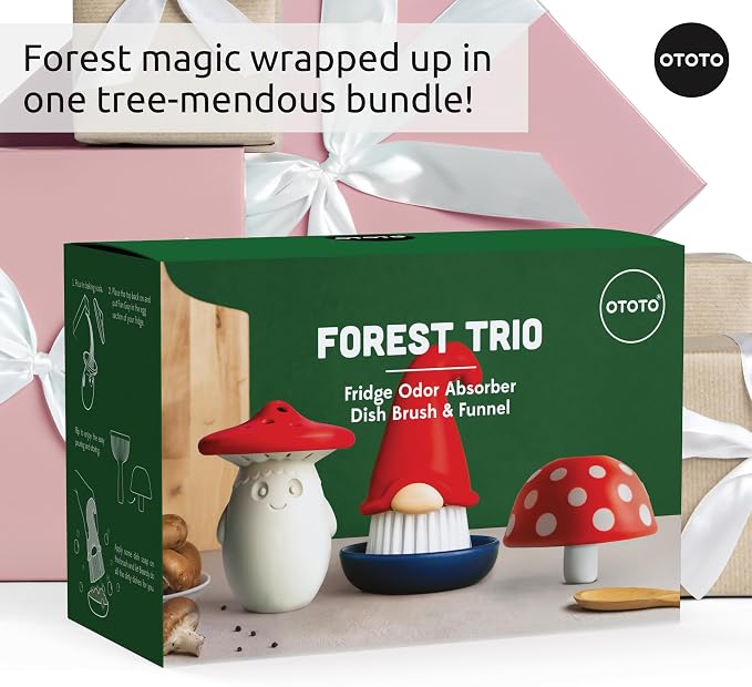 OTOTO Forest Trio Bundle of Beardy, Magic Mushroom, Fun Guy - Image 7