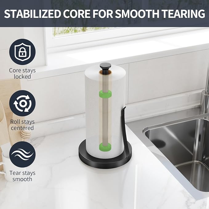 Jesginboo Countertop Paper Towel Holder - Image 3