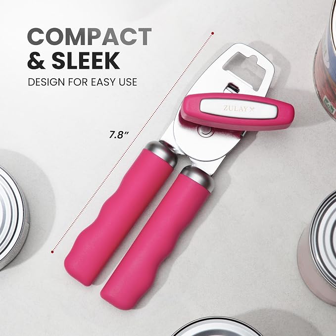 Zulay Kitchen Heavy Duty Stainless Steel Can Opener Manual - Image 2