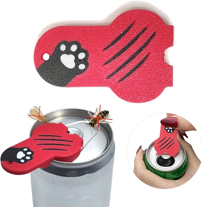 Soda Can Tab Opener Mini Soda Can Cover Easy Tab Opener and Drink Protector by CTabPalsSodaCanOpener