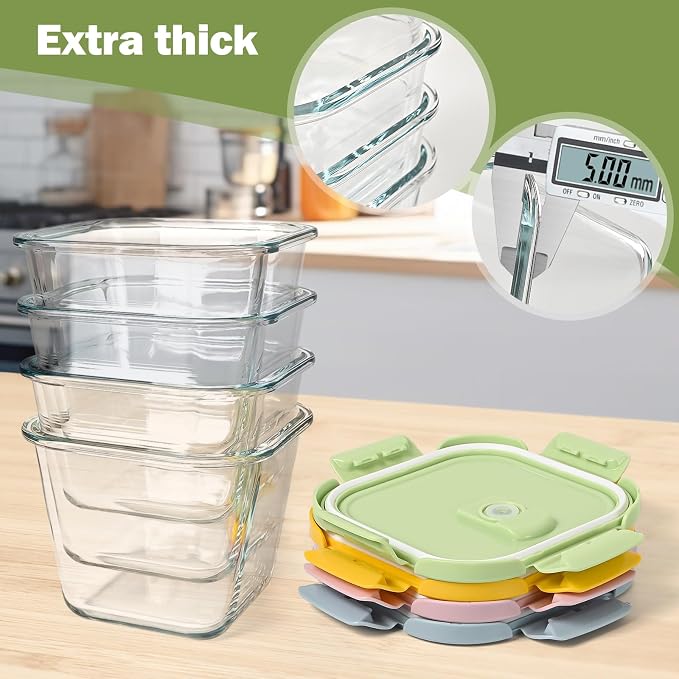 Glass Soup Containers with Lids 32oz - Image 6