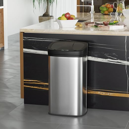 BestOffice 22 Gallons Automatic Sensor Large Kitchen Trash Can - Image 2
