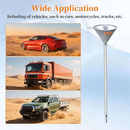 27.56" Steel Bendable Spout Funnel - Image 5