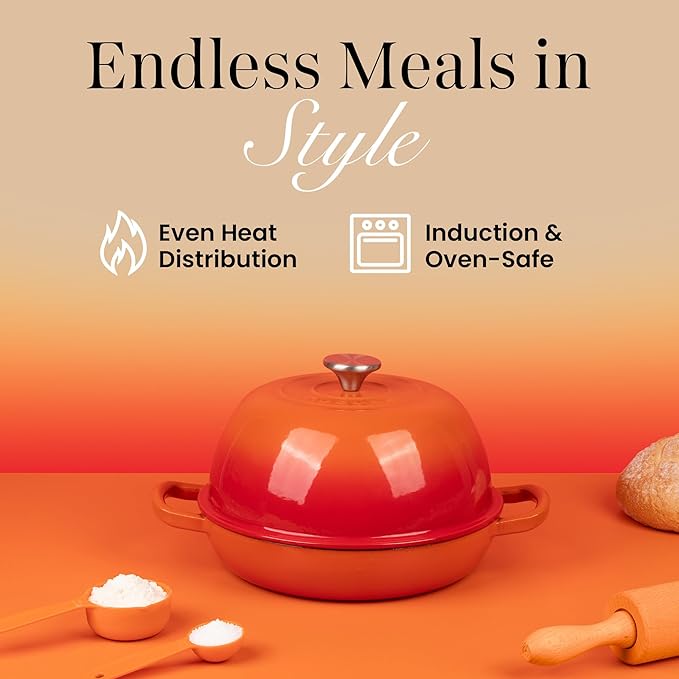 Enamelled Cast Iron Dutch Oven Pot – Dutch Oven - Image 3