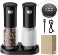 TOMEEM Electric Salt and Pepper Grinder Set – Rechargeable by Tomeem