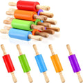 10Pcs 9 Inch Silicone Small Rolling Pin by TINSKY
