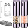 Rechargeable Salt & Pepper Grinder Set by JASUNMI