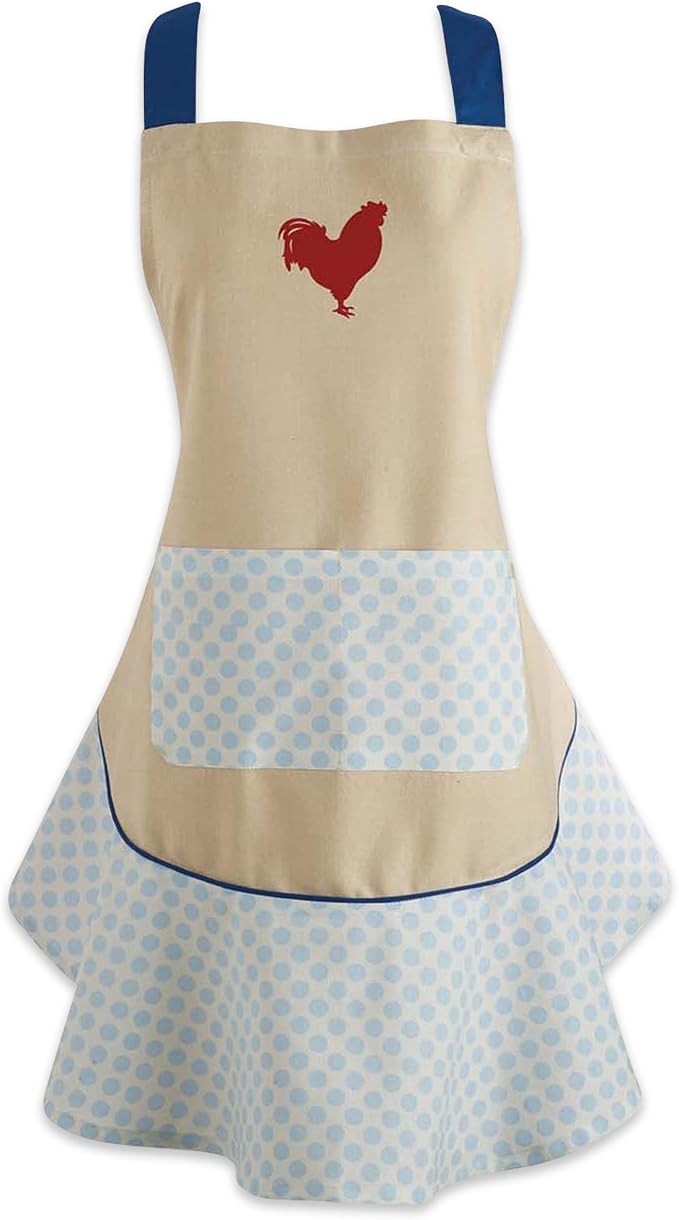 DII Women's Spring & Summer Apron Collection Adjustable, Two Large Pockets & by DII