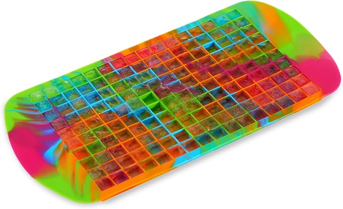 Host Mini Ice Cube Tray, Makes 160 Cubes, Durable Silicone Trays, Iced Coffee - Image 6