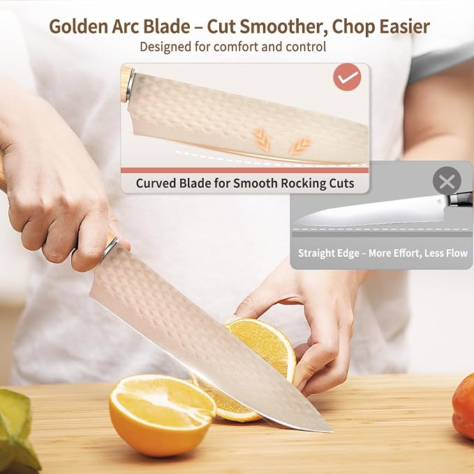 Knife Set, 7-Piece Kitchen Knife Set - Image 3
