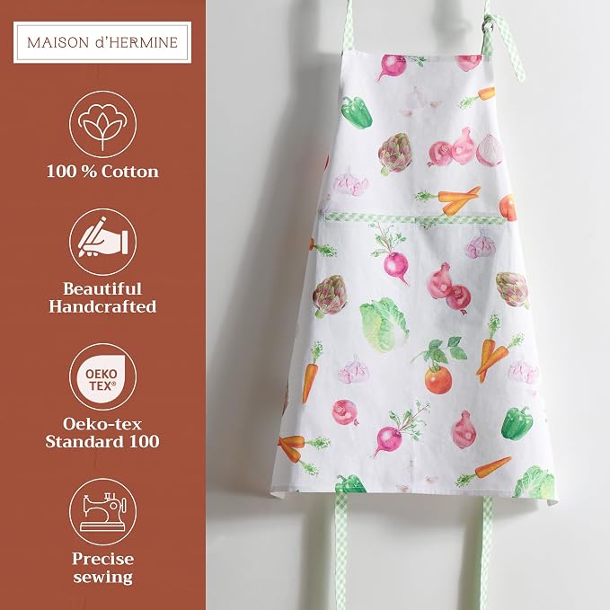 Maison d' Hermine 100% Cotton Apron - Image 2