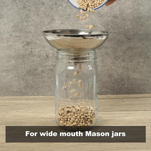 Serinar Canning Funnel with Stainless Steel Filter - Image 5