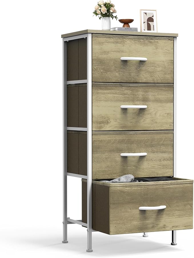 Sweetcrispy Nightstand Small Bedroom Dresser by Sweetcrispy