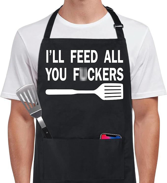 Xornis 100% Cotton Funny Apron by Xornis