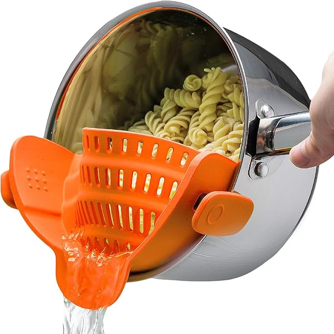 Kitchen Gizmo Snap N Strain Clip On Strainer by KitchenGizmo