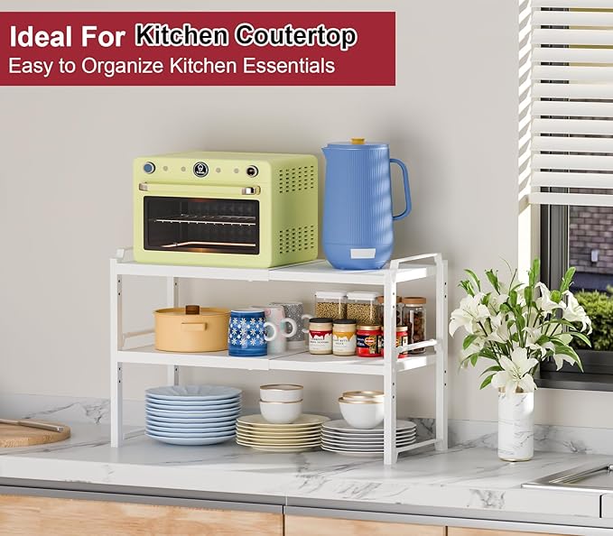 X-cosrack 12" Wide 100LBS Loading-Bearing Heavy Duty Kitchen Storage Shelf - Image 6