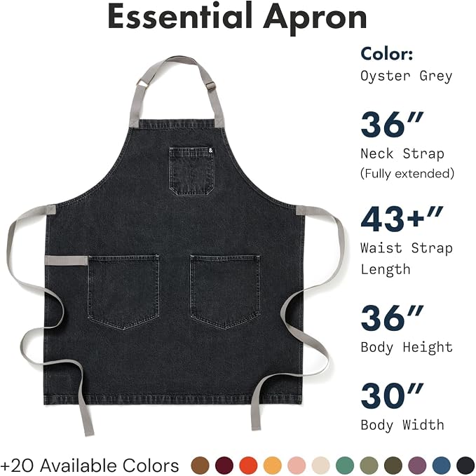 hedley & bennett Essential Apron - Image 2