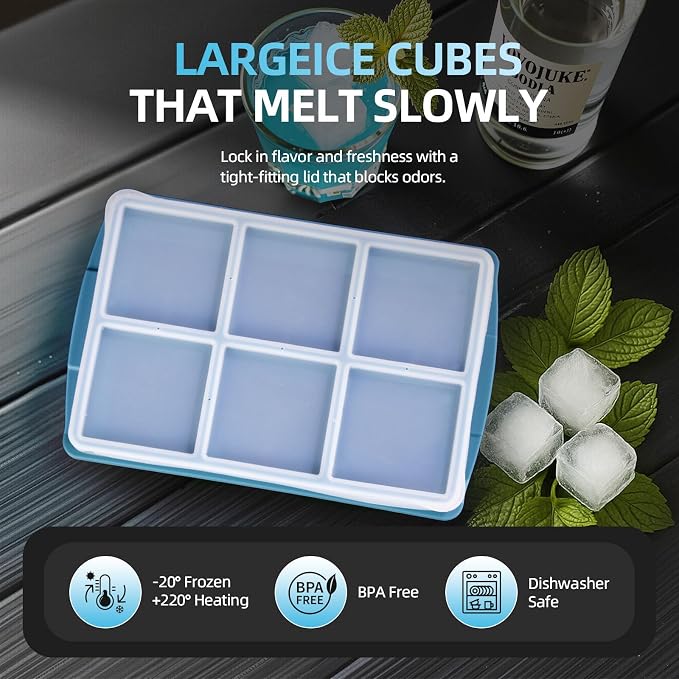 Large Ice Cube Trays for Whiskey - Image 2