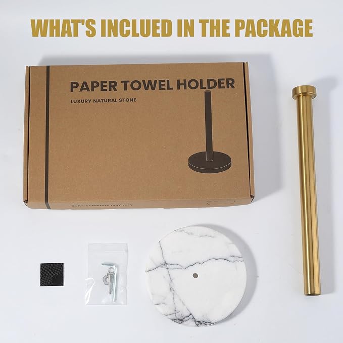 Koville Paper Towel Holder Countertop, Standing Paper Roll Holder - Image 9