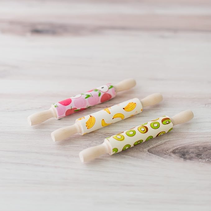 Wooden Mini Rolling Pin, 7 Inches Long, Baking in the Kitchen, Crafting and - Image 5