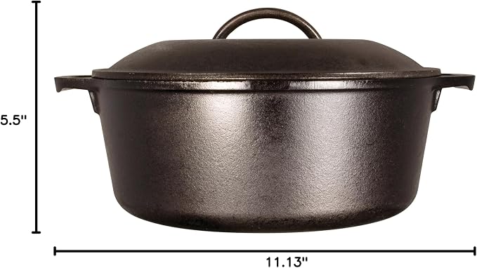 Lodge Cast Iron Dutch Oven - Image 6