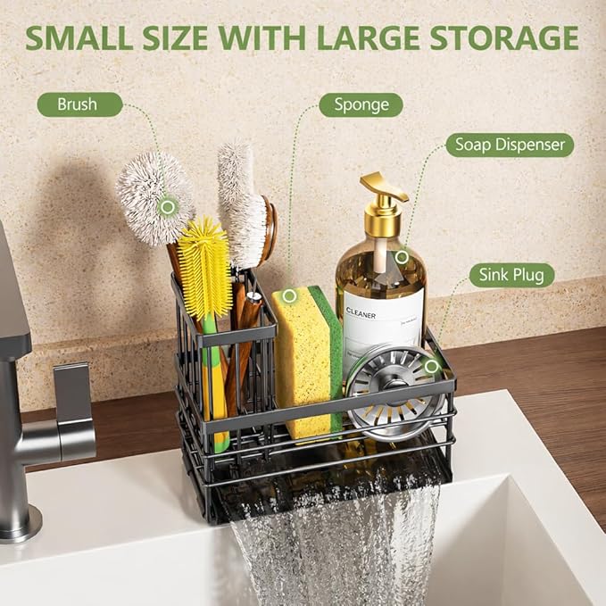 Cisily Sink Caddy Sponge Holder - Image 6