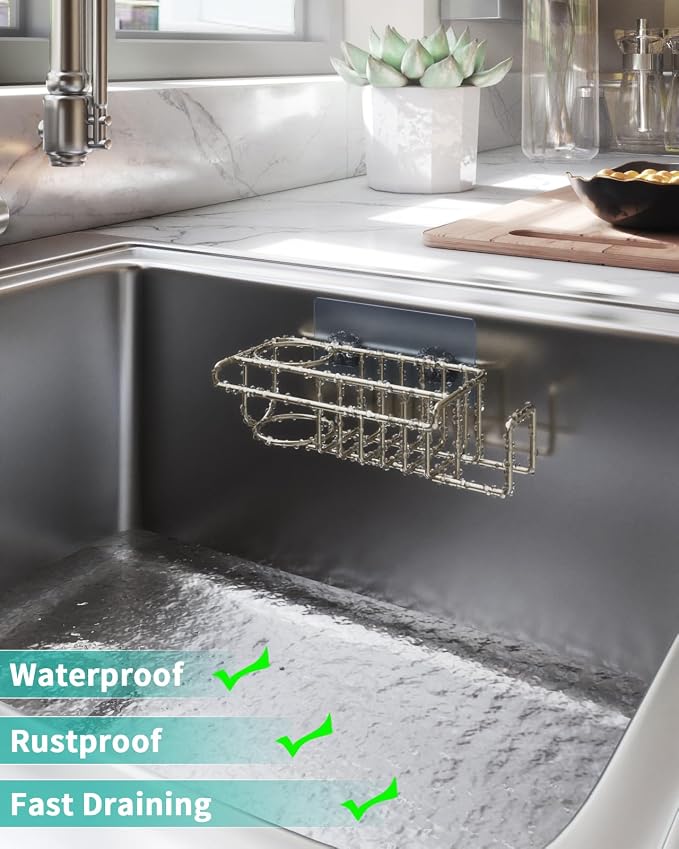 HapiRm Sink Caddy Sponge Holder - Image 4