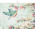 Hummingbird Flowers Dish Drying Mat 18x24 Inch, Microfiber Absorbent Fast Dry by Unknown